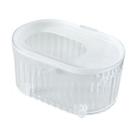 Ioensy - Bañera Inodoro Basura Rata Ratón Excavación Arena Contenedor Hámster Arena Baño Caja Transparente