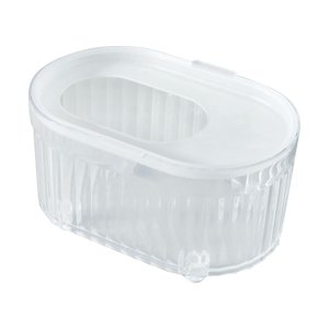 Ioensy - Bañera Inodoro Basura Rata Ratón Excavación Arena Contenedor Hámster Arena Baño Caja Transparente