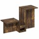 thumbnail image 5 of Mesa auxiliar Furinno BOYATE con diseño en forma de valle, estantes escalonados y porta revistas – a, 5 of 6