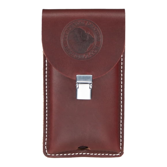 Funda para teléfono Occidental Leather Latigo Leather, con clip