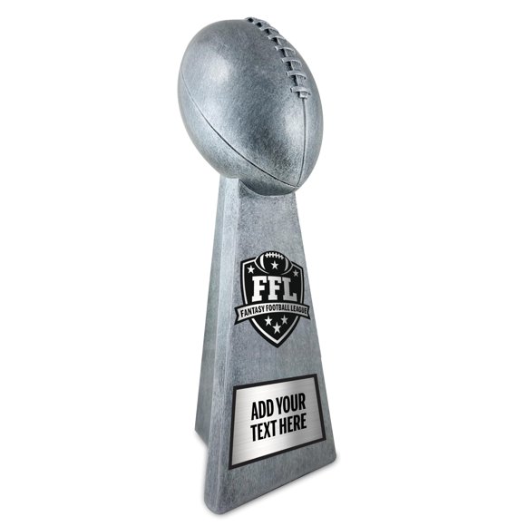 Trofeo Awards4U 26 cm Personalizado de Fútbol Fantasy 2025
