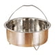 thumbnail image 4 of Cesta vaporera de acero inoxidable, olla arrocera, rejilla humeante con mango, accesorios de cocina, inserto vaporizador para albóndigas, pollo 20x95 cm, 4 of 4