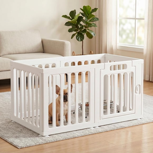 Corral para Perros SNAAT Portátil Grande para Interior y Exterior