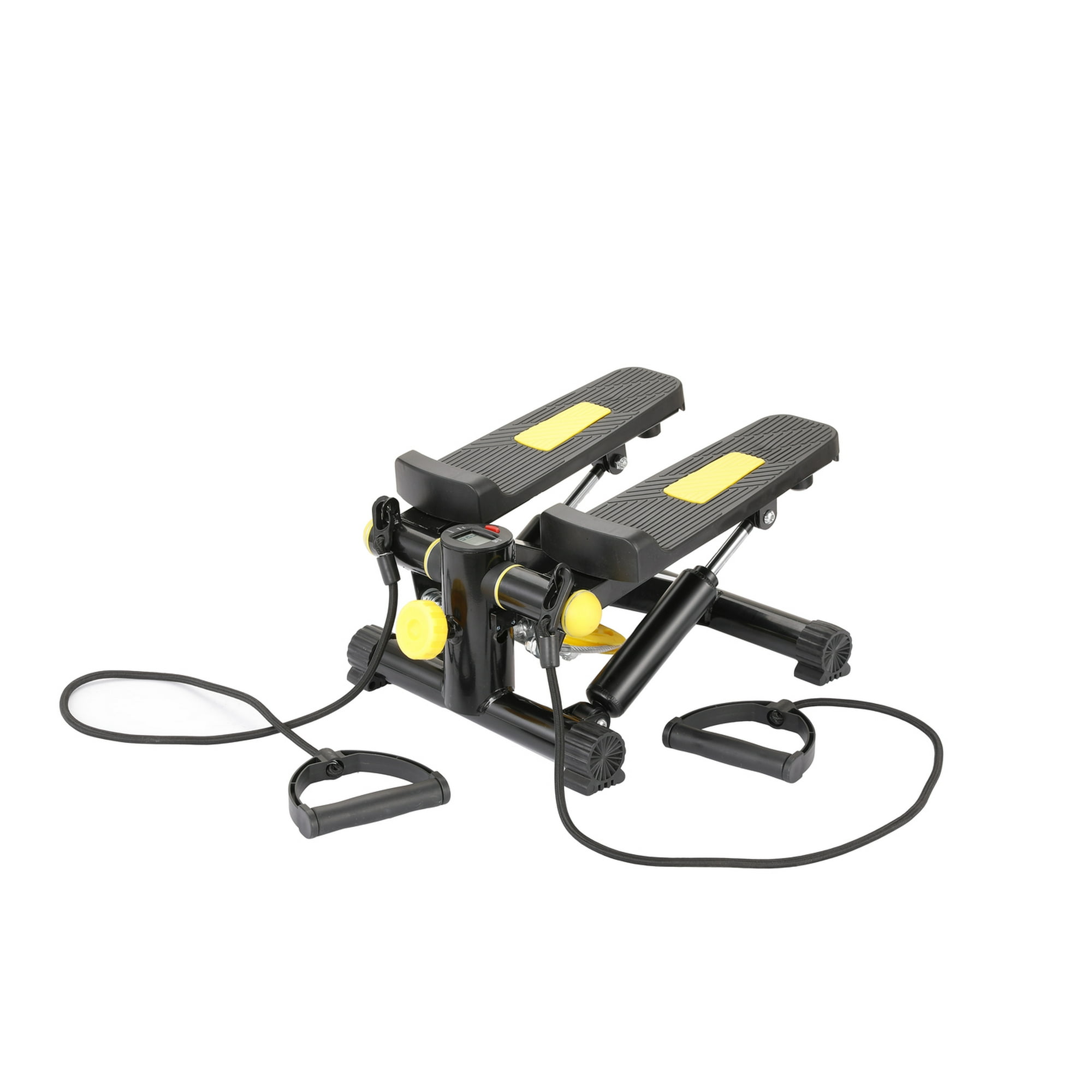 Basko Fitness - Mini Escaladora Stepper Con Bandas Elásticas