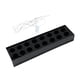 thumbnail image 1 of Florero Acrílico Rectangular Negro 16 Agujeros, 1 of 3
