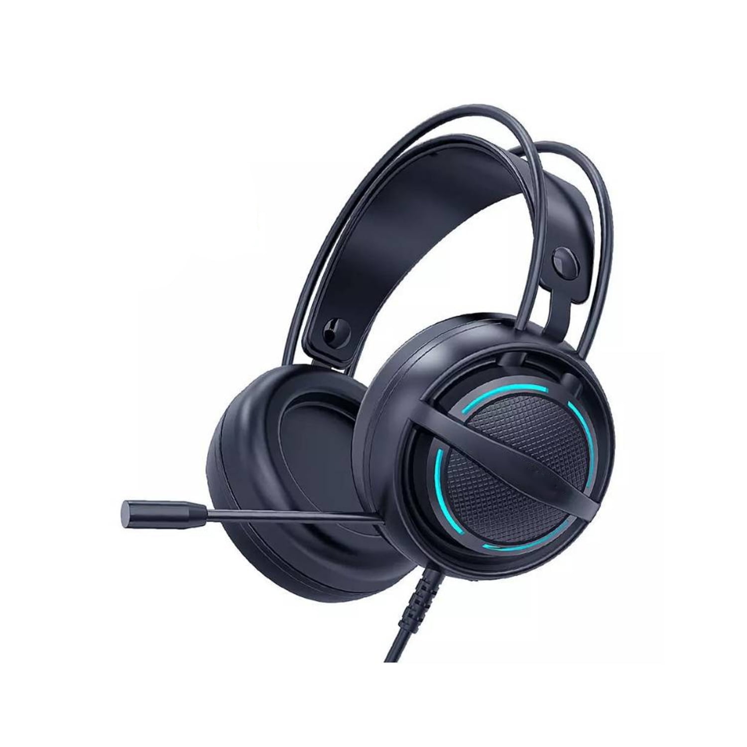 Importclick - Audífonos Gamer 7.1 Micrófono Y Luz Led Multi Conexión