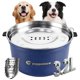 thumbnail image 1 of Cuenco para perro Puppalace 3,2 L de acero inoxidable – azul, 1 of 7