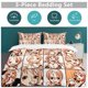 thumbnail image 5 of Nami Bed Duvet Cover Funny Anime Cartoon Bedding Sets Lightweight 3 Piece Comforter Sets, 5 of 5