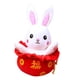 thumbnail image 3 of Conejo De Peluche De Juguete, Figurita De Conejito, Adorno De Escritorio Para Decoración De Tienda, 42CM, 3 of 5
