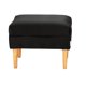 thumbnail image 1 of Poufs Provenza Felpa 04 Negro, 1 of 4