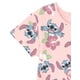 thumbnail image 3 of Vestido de skater Disney Lilo & Stitch para niñas pequeñas rosa 6, 3 of 3