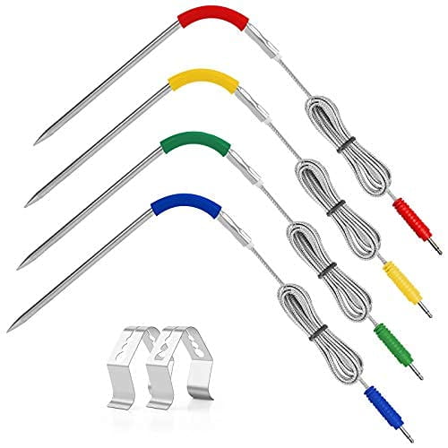 Sonda de repuesto Grill Probe, paquete de 4 unidades, para Weber Igrill 2/Mini/3