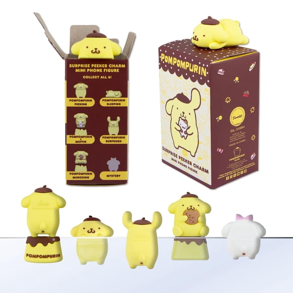 FIGURITA Sonix Pompompurin Caja Sorpresa Peeker