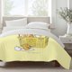 thumbnail image 2 of Gudetama Bedding Sets Bed Cartoon Duvet Cover Lightweight 3 Piece Bet Sets for Kids Boys Girls, 2 of 5