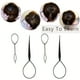 thumbnail image 3 of 6/7/9/14pcs Hair Styling Accessories Kit Set Bun Maker Hair Braid Tool For Making DIY Hair Styles Black Magic Hair Twist Styling Accessories For Girls Or Women, 3 of 4