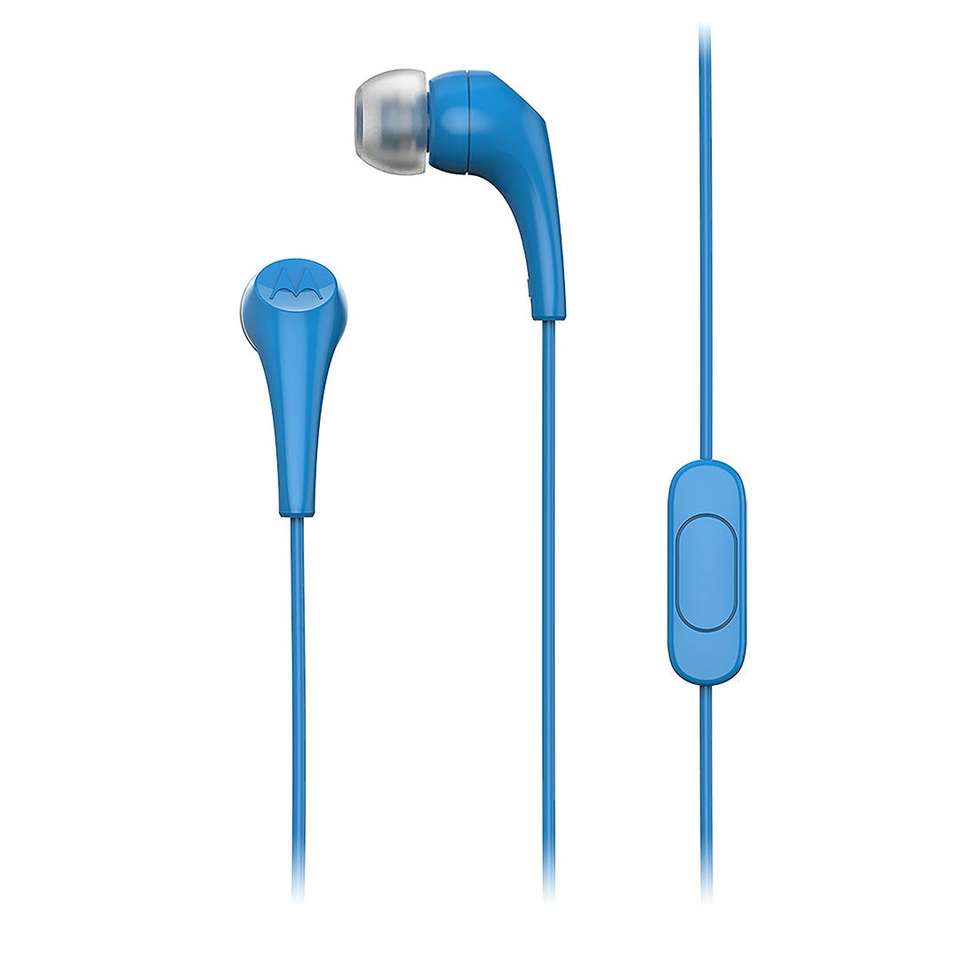 Motorola - Audifono Earbuds 2 Manos Libres Color Azul