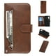 thumbnail image 1 of Funda con Cremallera para Samsung Galaxy Note 10 Plus, Carcasa Cartera de Cuero PU con Soporte y Tarjetero, 1 of 5