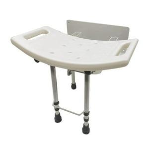 Maxcare - Silla De Ducha Baño Empotrada Strong Blanco Borrar