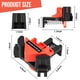 thumbnail image 2 of Pinza de esquina Wiewotsu 4 pzas 5/8" para madera, 2 of 6