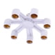 thumbnail image 5 of Lámpara LED Bombillas Socket Splitter Adaptador Soporte E27 A 7 En 1 E27, 5 of 5