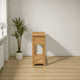 thumbnail image 3 of Arrimo "Dual Space" 2 Cajones Consola de Madera con Repisa - Natural - 100x35x80 cm, 3 of 3