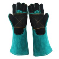 Magideal - Guantes Multifunción Para Perros Y Gatos, Guantes Para Manejo De Animales De 15 ""Para Trabajadores De Zoológicos, Empleados De Tiendas De Mascotas, Su Verde