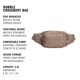 thumbnail image 3 of Bolso bandolera adidas Ramble con correa ajustable para festival, 3 of 5