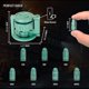 thumbnail image 5 of Juego de dados CZYY Metal Polyhedral Bullet 7 con contenedor para revólver, 5 of 7
