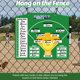 thumbnail image 4 of Pizarra magnética borrable en seco para alineación de béisbol NDQC, verde, 4 of 7