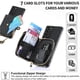 thumbnail image 3 of Funda Tipo Cartera con Correa Cruzada para Samsung Galaxy S21 Protección Contra Golpes Negro, 3 of 5