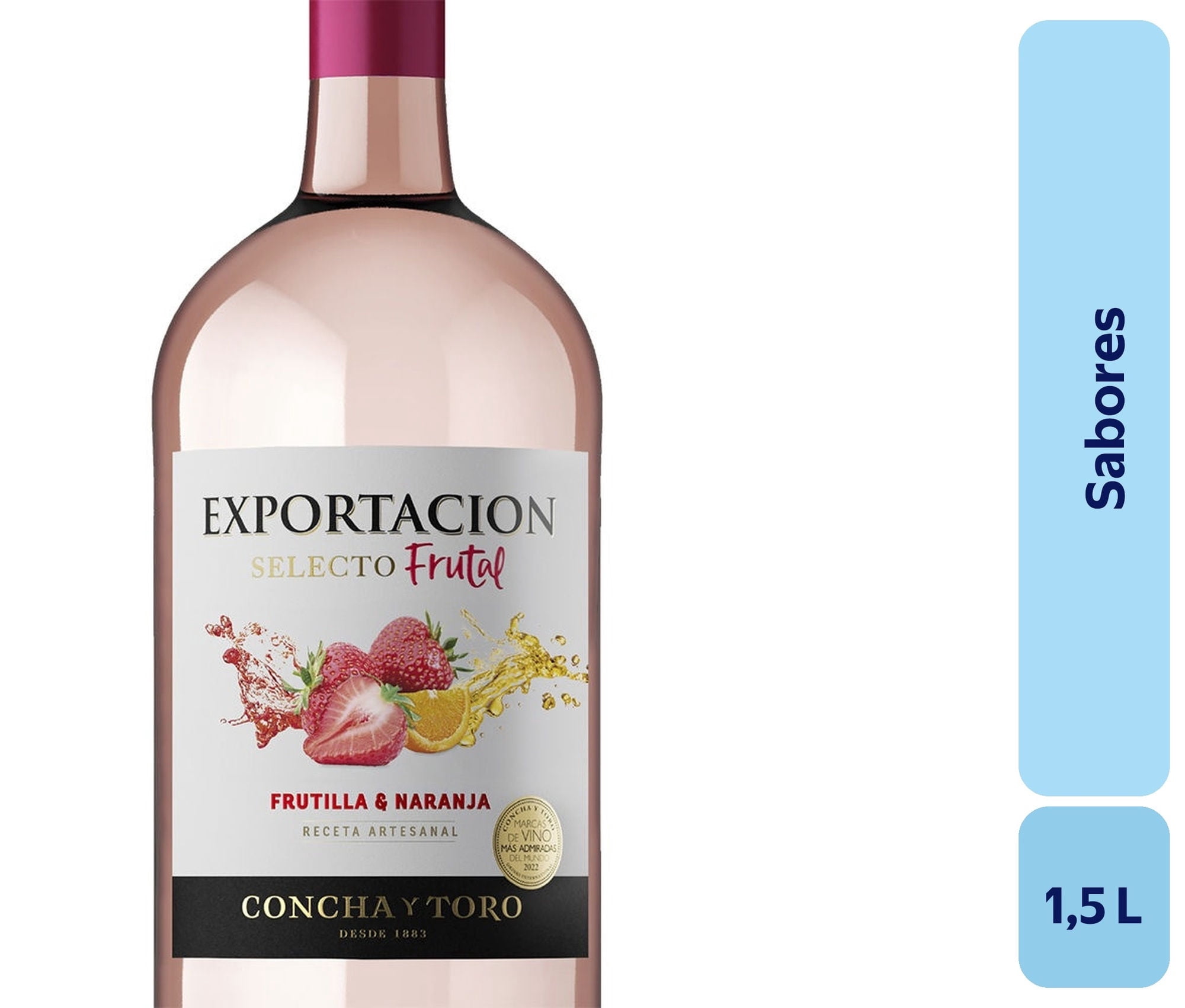 Vino Sabores Botellon 1,5 L Exportacion Selecto