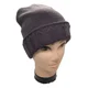 thumbnail image 2 of Gorro Beanie Con Doblez Y Tejido Unicolor Forro Chiporro, 2 of 2