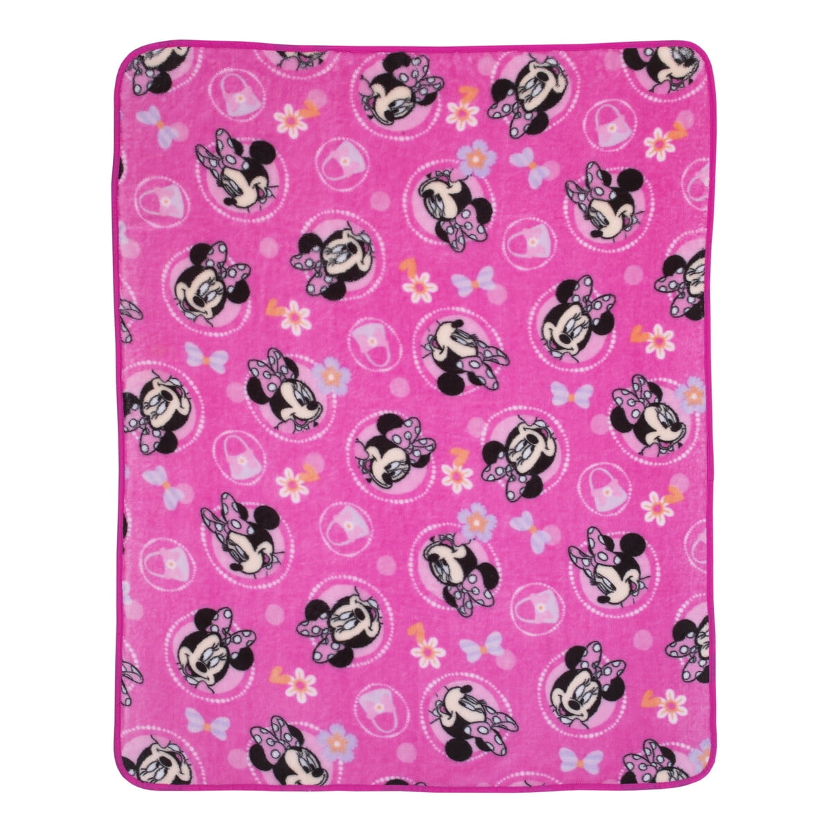 Manta Disney Minnie Mouse Plush 40x50 Rosa Niña