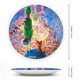 thumbnail image 2 of El Grinch Plato decorativo de porcelana fina (bone china), plato decorativo de cerámica para hogar, oficina, soporte de pared, platos decorativos para dormitorio - 6 pulgadas (15 cm), 2 of 6