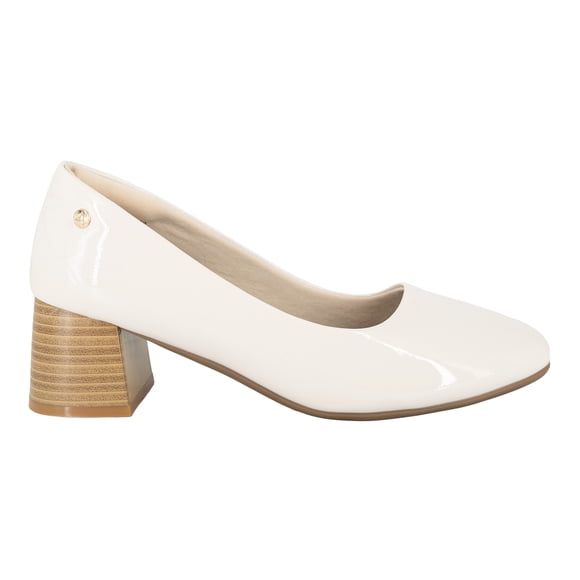 Zapato Tacón Bloque Suzi Hueso Alquimia