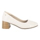 thumbnail image 1 of Zapato Tacón Bloque Suzi Hueso Alquimia, 1 of 7