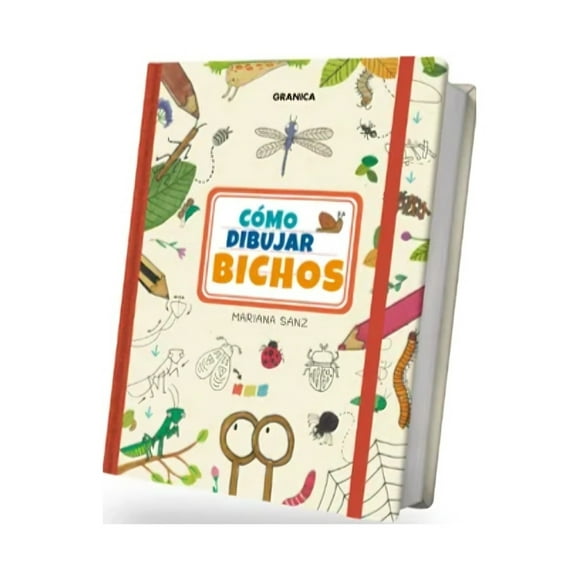 Libro Cómo Dibujar Bichos Mariana Sanz