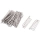 thumbnail image 1 of Uxcell Ganchos de Pliegue para Cortina de Ventana de Acero Inoxidable Plateado 25 piezas, 1 of 5