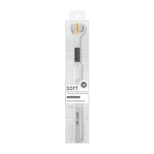 Three Sided Soft Hair Tooth Toothbrush Adult Toothbrush Ultra Fine Soft Bristle Oral Care Teeth Brush For Oral Health Clean