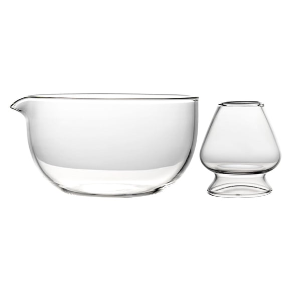 Juego de té Matcha de vidrio japonés, soporte para batidor, soporte tradicional Chasen, decoración para casa de té, soporte Matcha Chasen, tazón de té Estilo D