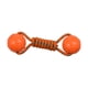 thumbnail image 2 of Dog Nylon Rope with Ball Pet Juguete, resistente, entretenimiento, Toy de masticación de perros de resistencia a la mordedura , Naranja, 2 of 5