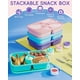 thumbnail image 3 of Juego de Contenedores para Alimentos Canfanni con 4 Compartimentos de 1100 ml, 3 of 7