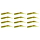 thumbnail image 3 of Siluses De Algodón Regalos Les De Pesca De Olas Para Truchas Mandarina De Agua Salada Verde 12x 63 Mm1.5g, 3 of 5