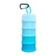 thumbnail image 5 of Contenedor De Proteínas A Prueba De Fugas Con 4 Compartimentos Apilables Para Entrenamiento En Casa Y Deportes, Color Azul, 5 of 5