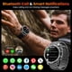 thumbnail image 2 of Reloj inteligente Hwagol para hombre con pantalla de llamada/notificación de 1,52 pulgadas, 2 of 8