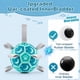 thumbnail image 3 of Pelota de fútbol para perros Kylinsure 15 cm con correa, azul, 3 of 8