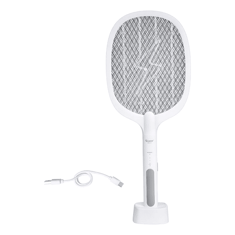 Genérico - Raqueta Eléctrica Mata Moscas Recargable Con Luz Led