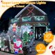 thumbnail image 2 of Luces navideñas Ollny 800 LED de 80 m, color blanco frío, para exteriores, 2 of 7