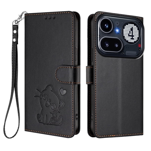 Funda Billetera Magnética para Nothing Phone 4A Pro, Negro