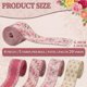 thumbnail image 2 of 4 Rollos De Cinta Floral Rosa Con Alambre De 6 4 Cm X 18 3 M, 2 of 6